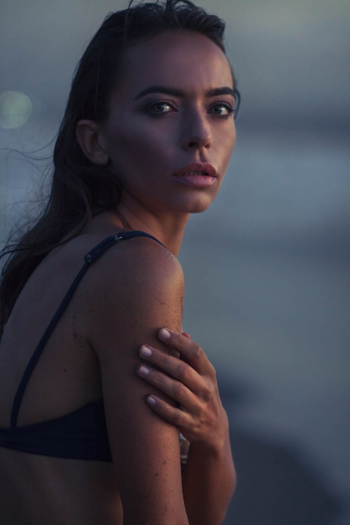 dusk fashion portrait photoshoot bali golden hour
